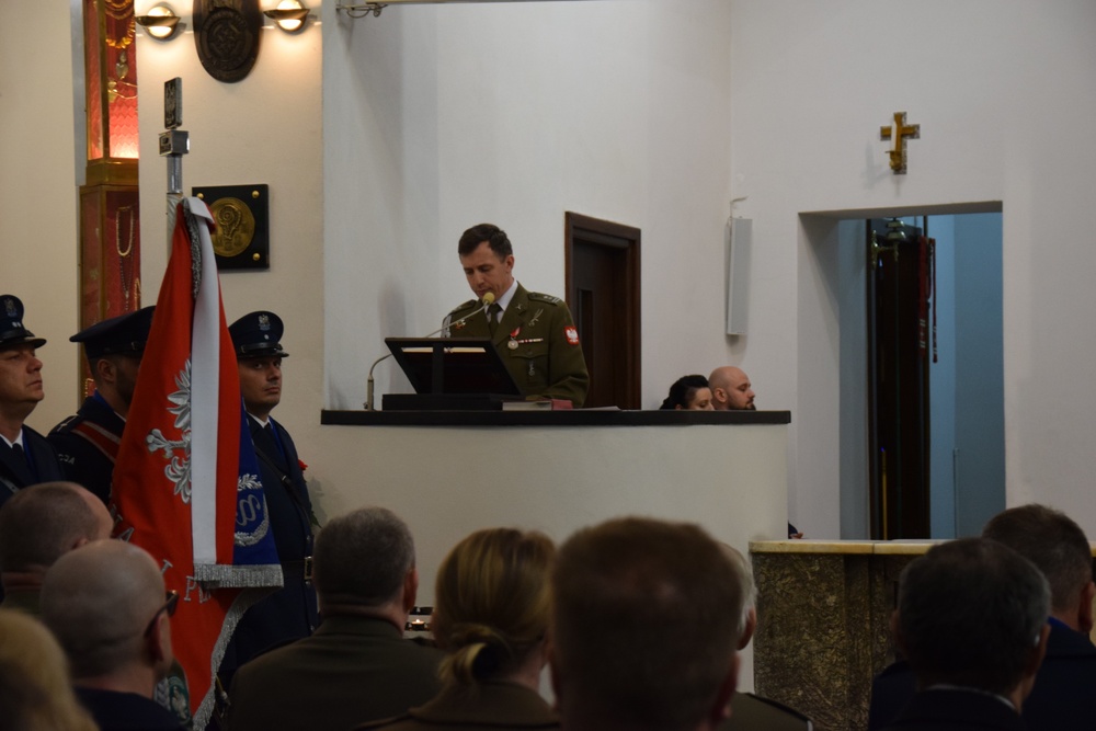 Uroczystość z okazji 80. rocznicy ujawnienia Zbrodni Katyńskiej. 13 kwietnia 2023 r. Katowice. Fot.: IPN Danuta Mikoda