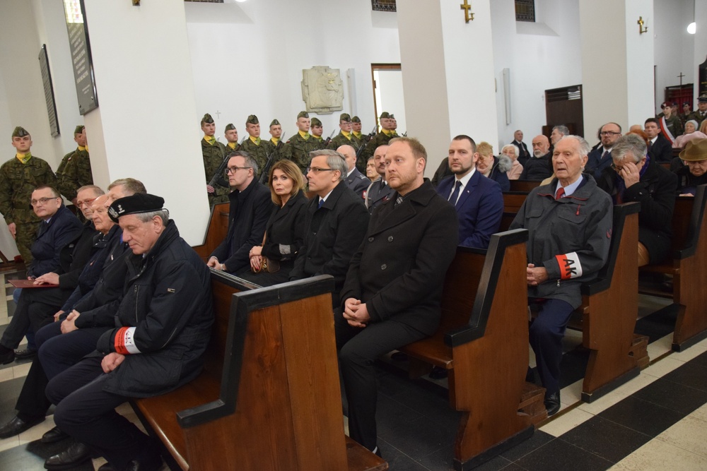 Uroczystość z okazji 80. rocznicy ujawnienia Zbrodni Katyńskiej. 13 kwietnia 2023 r. Katowice. Fot.: IPN Danuta Mikoda