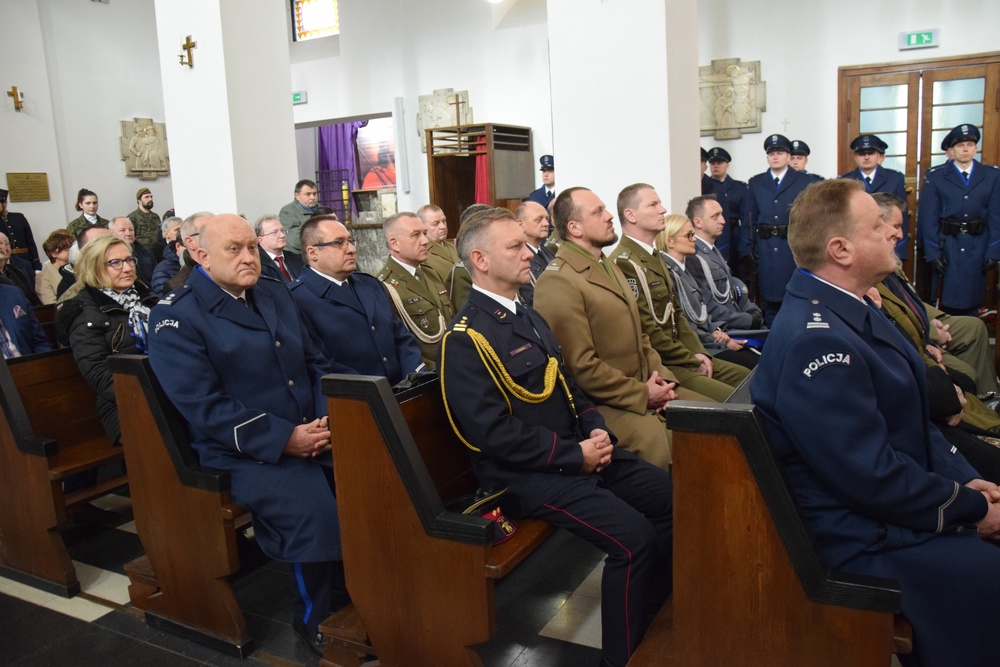 Uroczystość z okazji 80. rocznicy ujawnienia Zbrodni Katyńskiej. 13 kwietnia 2023 r. Katowice. Fot.: IPN Danuta Mikoda