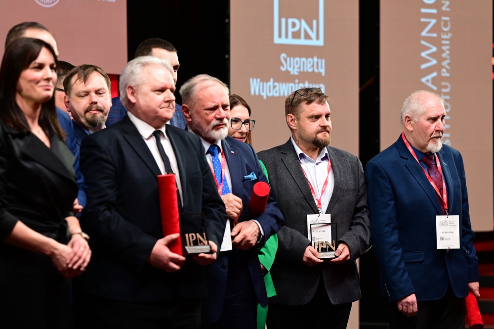 Gala wręczenia nagród „Sygnety Wydawnictwa IPN”. Fot.: K. Łojko