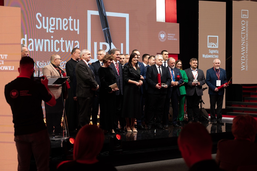 Gala wręczenia nagród „Sygnety Wydawnictwa IPN”. Fot.: K. Łojko
