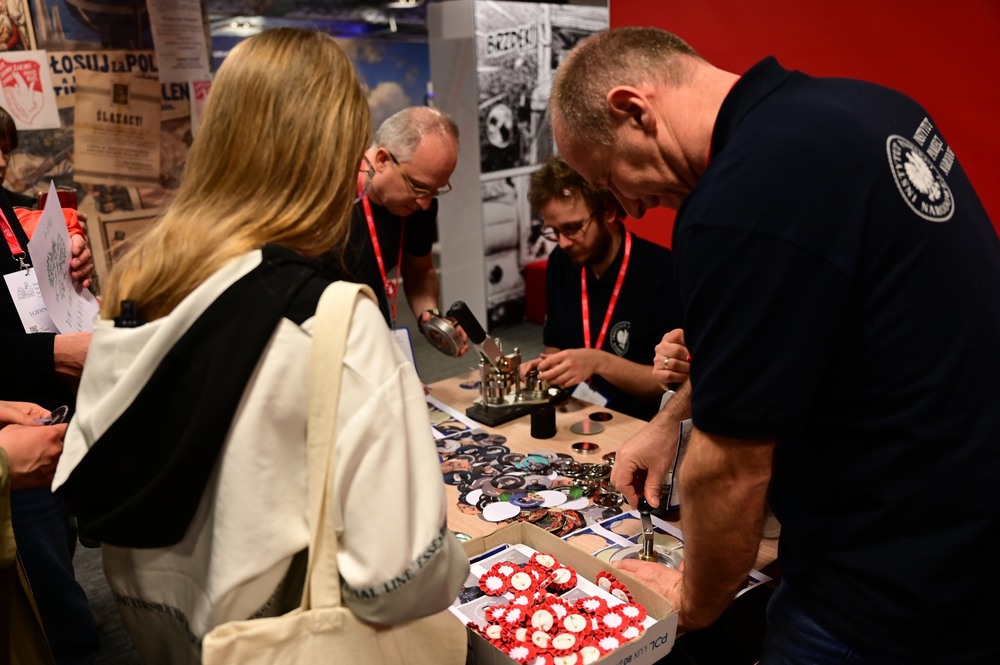 Oddział IPN w Katowicach podczas drugiego dnia Kongresu Pamięci Narodowej. Fot.: IPN K. Łojko