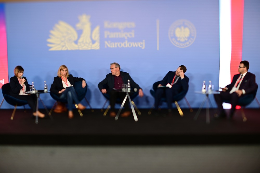 Oddział IPN w Katowicach podczas drugiego dnia Kongresu Pamięci Narodowej. Fot.: IPN K. Łojko