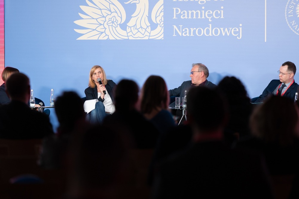 Oddział IPN w Katowicach podczas drugiego dnia Kongresu Pamięci Narodowej. Fot.: IPN K. Łojko