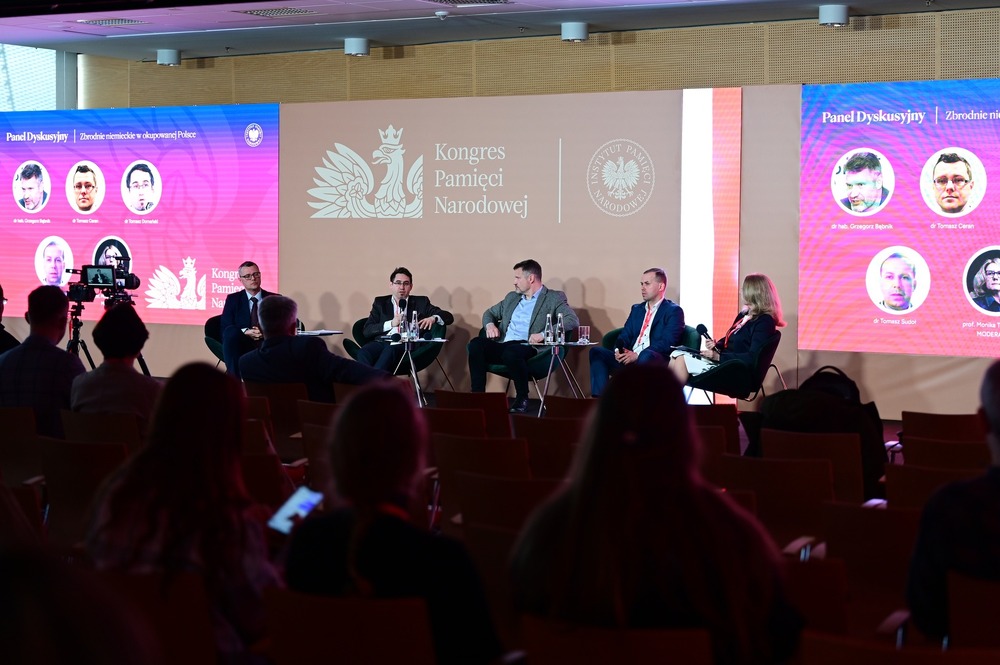 Oddział IPN w Katowicach podczas drugiego dnia Kongresu Pamięci Narodowej. Fot.: IPN K. Łojko