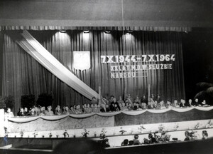 Uroczyste obchody dwudziestolecia MO, październik 1964 r.