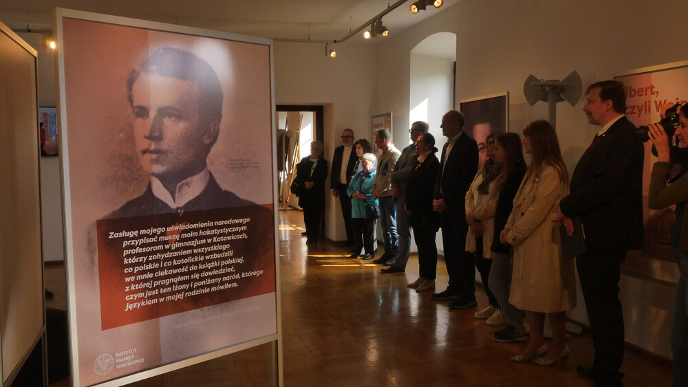 Wernisaż wystawy biograficznej „Wojciech Korfanty”, 21 kwietnia 2023 r. Sztum. Fot.: Zamek w Sztumie