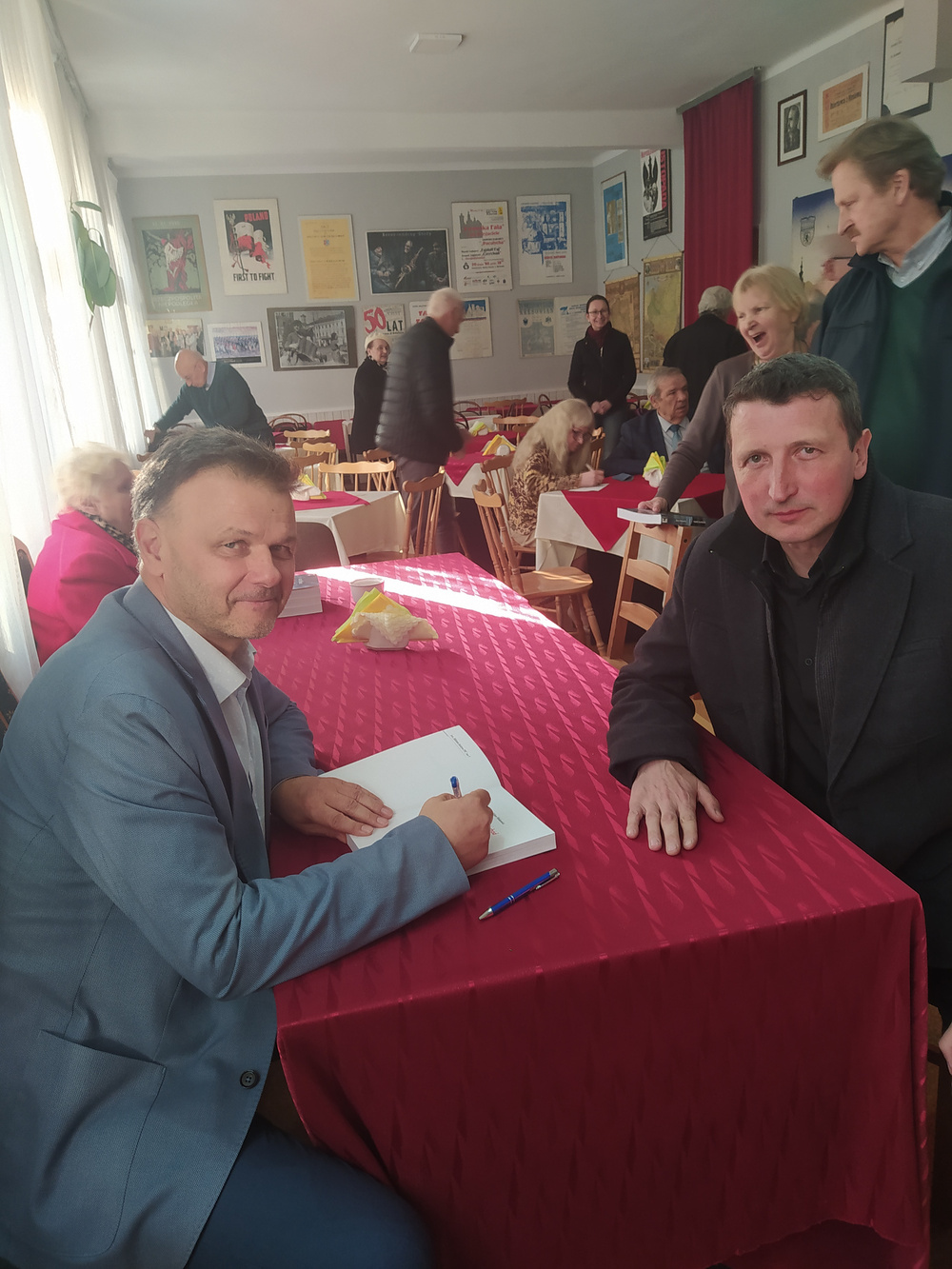 Spotkanie autorskie z Adamem Hlebowiczem, dyrektorem Biura Edukacji Narodowej IPN. 27 kwietnia 2023 r. Bytom