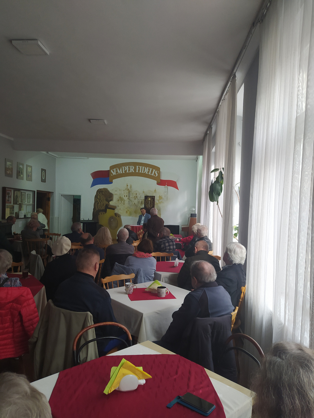 Spotkanie autorskie z Adamem Hlebowiczem, dyrektorem Biura Edukacji Narodowej IPN. 27 kwietnia 2023 r. Bytom