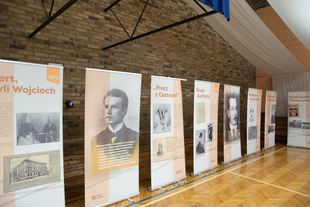 Upamiętnienie powstańca śląskiego Ignacego Kaczmarka w Rudzie Śląskiej.