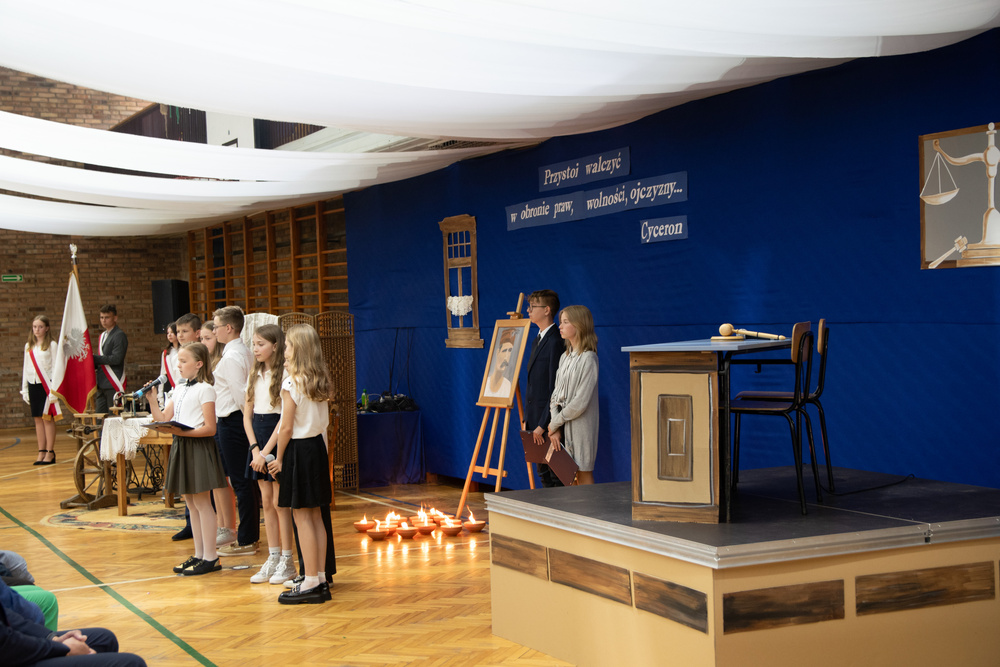 Upamiętnienie powstańca śląskiego Ignacego Kaczmarka w Rudzie Śląskiej.