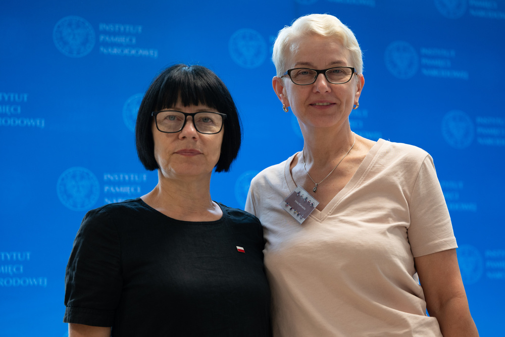 Od lewej Anna Paniszewa i Irena Biernacka fot. Krzysztof Łojko/IPN