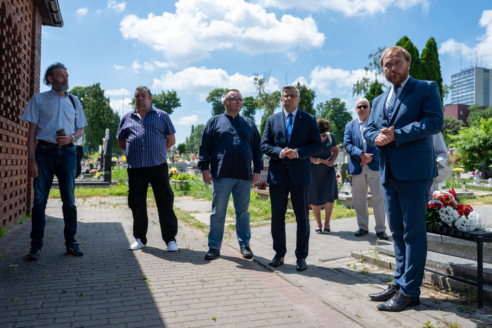 80. rocznica zbrodni wołyńskiej w Katowicach. Fot. Krzysztof Łojko/IPN
