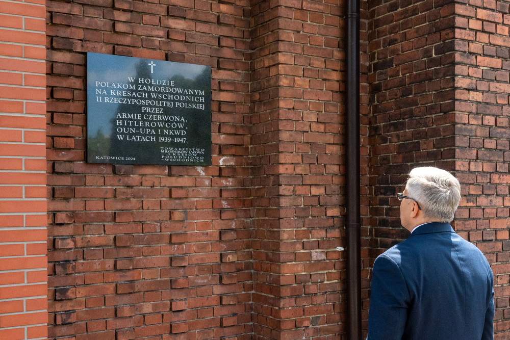 80. rocznica zbrodni wołyńskiej w Katowicach. Fot. Krzysztof Łojko/IPN
