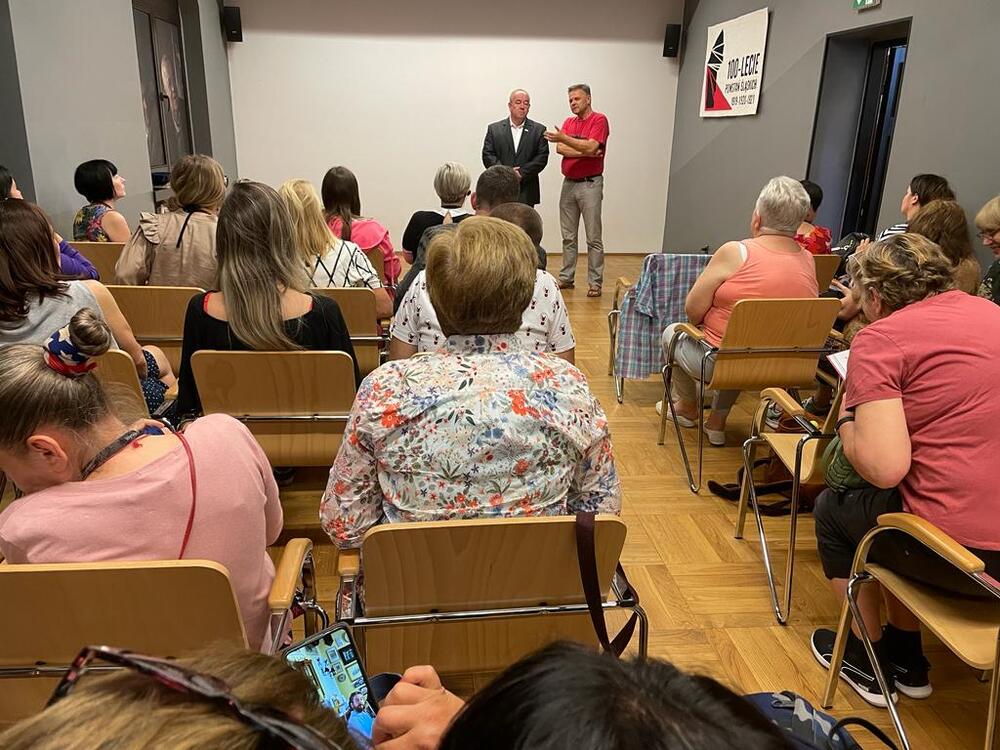 Uczestnicy XVII Polonijnych Spotkań z Historia Najnowszą w Muzeum Powstań Śląskich.  Fot. MPŚ.