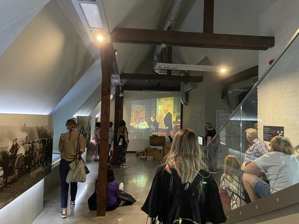 Uczestnicy XVII Polonijnych Spotkań z Historia Najnowszą w Muzeum Powstań Śląskich.  Fot. MPŚ.