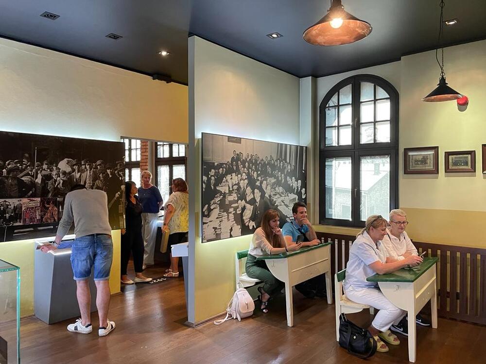 Uczestnicy XVII Polonijnych Spotkań z Historia Najnowszą w Muzeum Powstań Śląskich.  Fot. MPŚ.