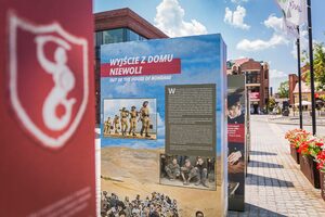Prezentacja wystawy „Szlaki Nadziei. Odyseja Wolności” w Jaworznie. Fot. Marcin Miłek/Muzeum Miasta Jaworzna