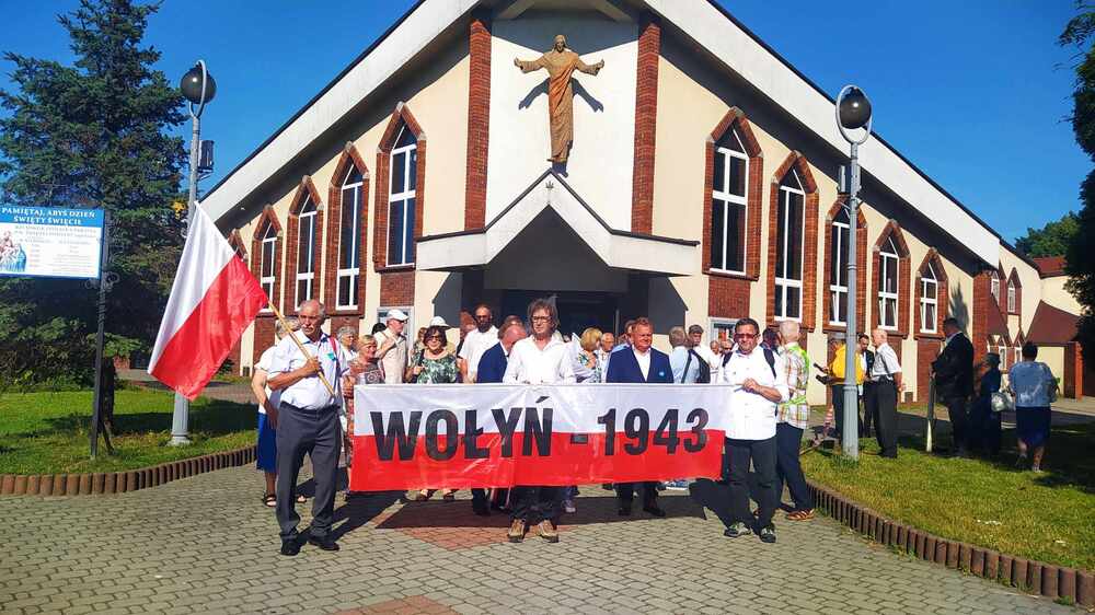 80. rocznica zbrodni wołyńskiej w Tychach. Fot. Monika Kobylańska/IPN