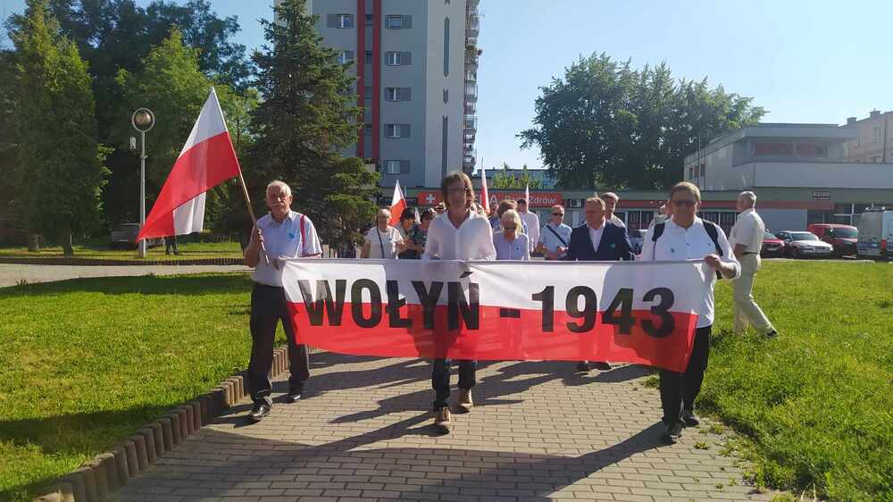 80. rocznica zbrodni wołyńskiej w Tychach. Fot. Monika Kobylańska/IPN