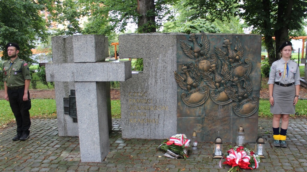 79. rocznica wybuchu Powstania Warszawskiego w Bielsku-Białej, 1 sierpnia 2023