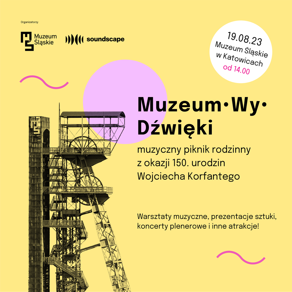 Piknik rodzinny Muzeum-Wy-Dźwięki z okazji 150. urodzin Wojciecha Korfantego – Katowice, 19 sierpnia 2023