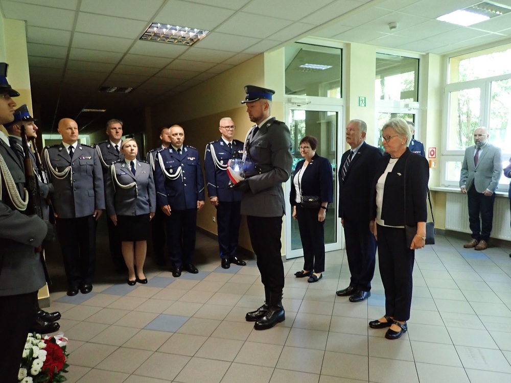 135. rocznica urodzin podinsp. Augusta Bańczyka. fot. Katarzyna Grześkowiak/Ogólnopolskie Stowarzyszenie „Rodzina Policyjna 1939 r.”