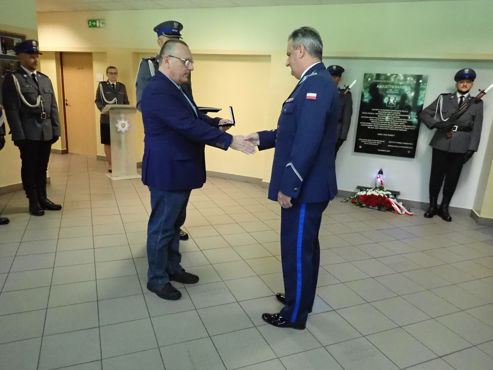 135. rocznica urodzin podinsp. Augusta Bańczyka. fot. Katarzyna Grześkowiak/Ogólnopolskie Stowarzyszenie „Rodzina Policyjna 1939 r.”