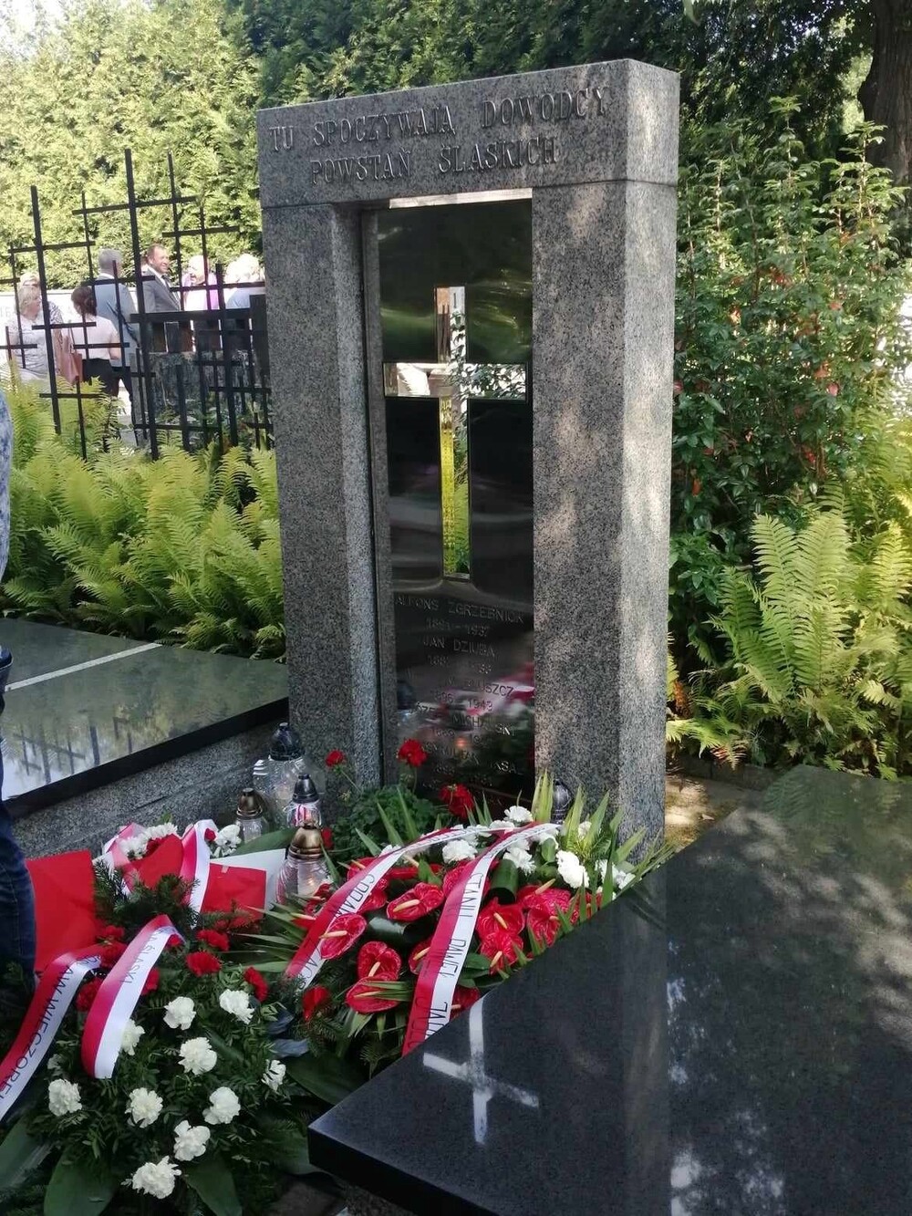 132. rocznica urodzin Alfonsa Zgrzebnioka w Rybniku. Fot. Danuta Mikoda/IPN