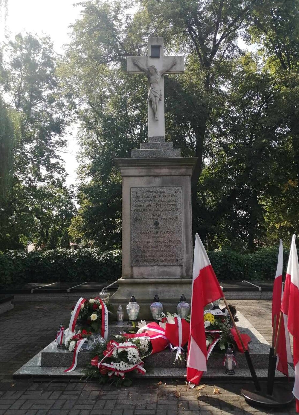 132. rocznica urodzin Alfonsa Zgrzebnioka w Rybniku. fot. Danuta Mikoda/IPN