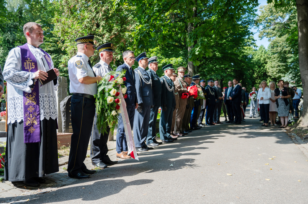 84. rocznica śmierci Wojciecha Korfantego – Katowice, 17 sierpnia 2023. Fot.: Krzysztof Łojko