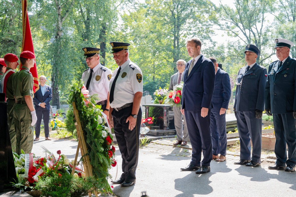 84. rocznica śmierci Wojciecha Korfantego – Katowice, 17 sierpnia 2023. Fot.: Krzysztof Łojko