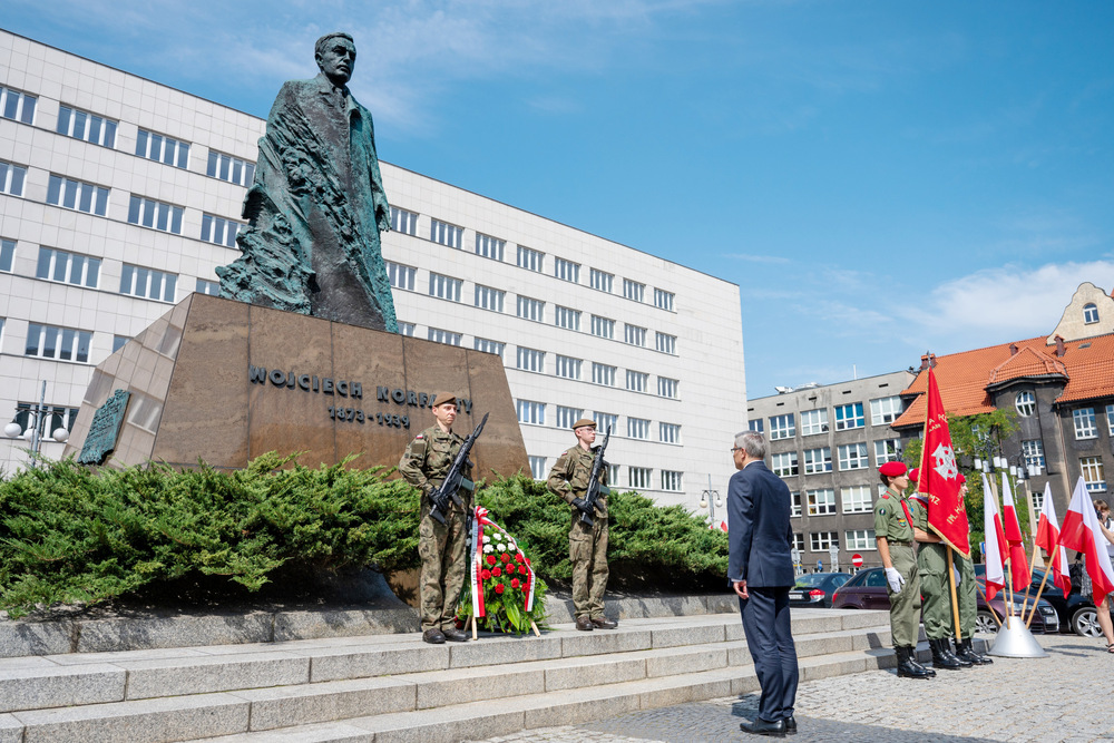 84. rocznica śmierci Wojciecha Korfantego – Katowice, 17 sierpnia 2023. Fot.: Krzysztof Łojko