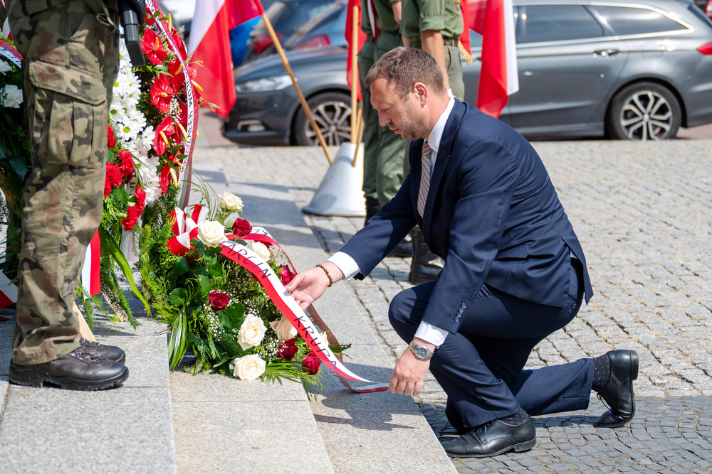 84. rocznica śmierci Wojciecha Korfantego – Katowice, 17 sierpnia 2023. Fot.: Krzysztof Łojko