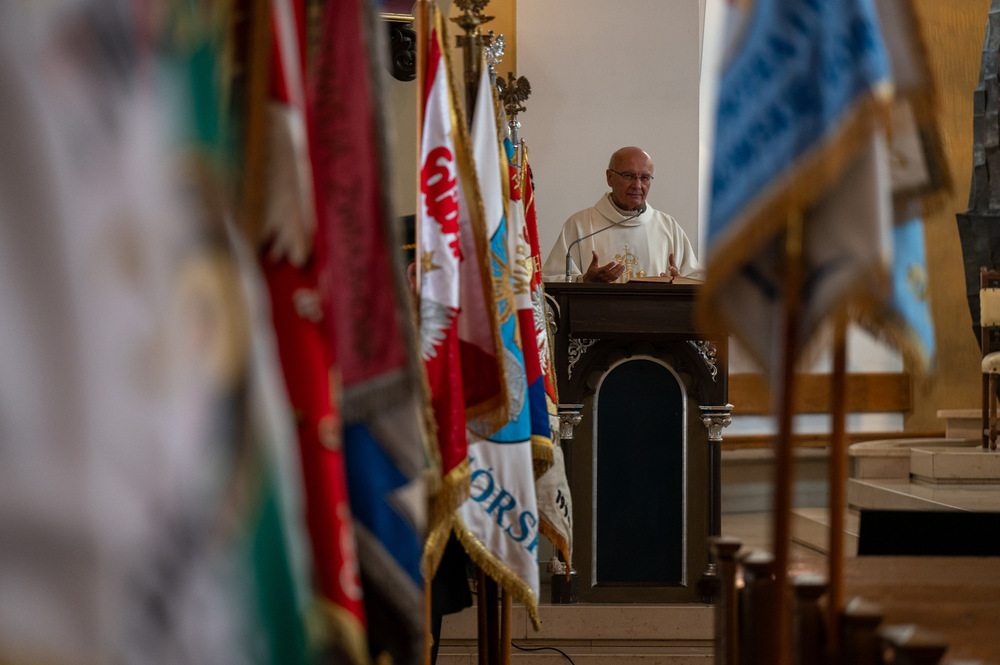 43. rocznica pierwszego strajku na Górnym Śląsku w tarnogórskim „Fazosie“ – Tarnowskie Góry, 21 sierpnia 2023 - Fot.: K. Łojko