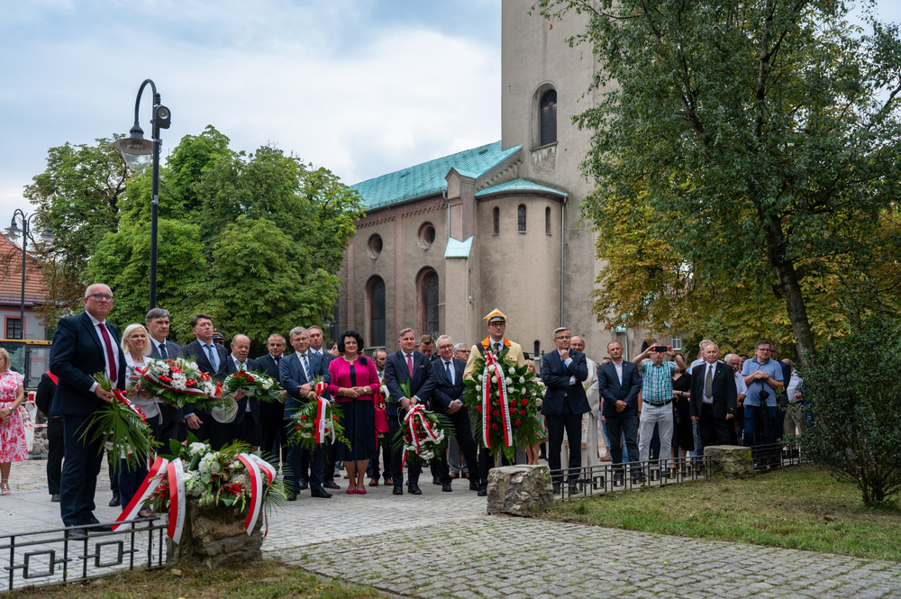 43. rocznica pierwszego strajku na Górnym Śląsku w tarnogórskim „Fazosie“ – Tarnowskie Góry, 21 sierpnia 2023 - Fot.: K. Łojko