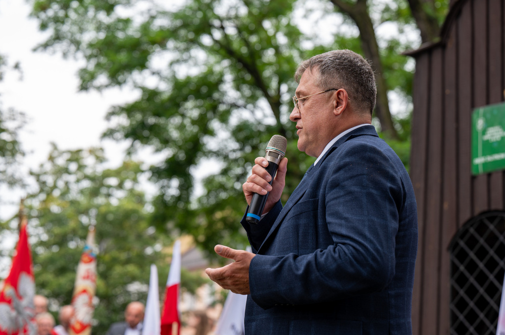 43. rocznica pierwszego strajku na Górnym Śląsku w tarnogórskim „Fazosie“ – Tarnowskie Góry, 21 sierpnia 2023 - Fot.: K. Łojko