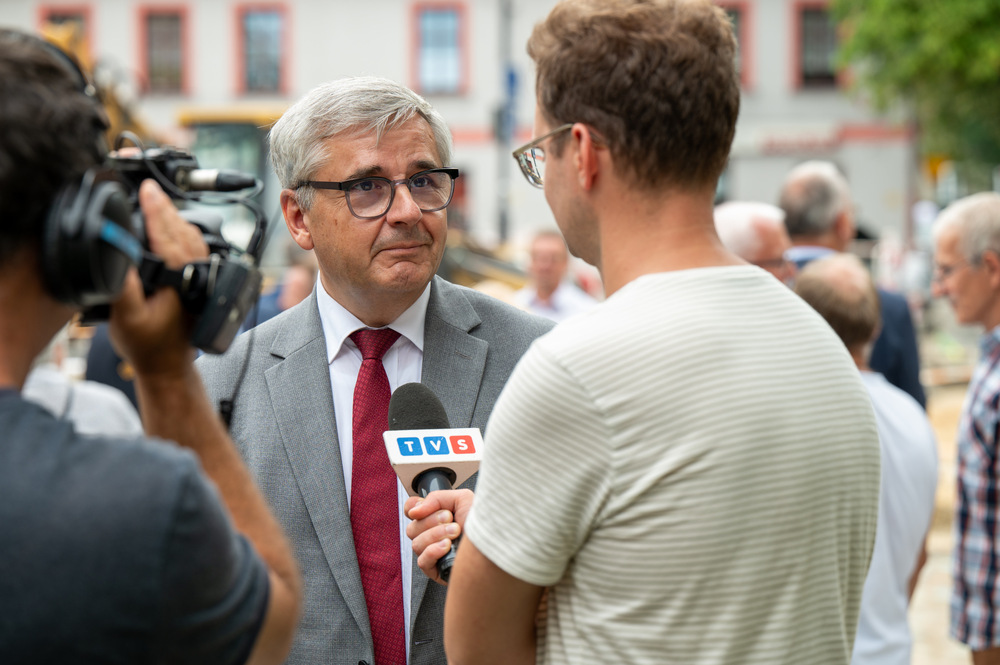 43. rocznica pierwszego strajku na Górnym Śląsku w tarnogórskim „Fazosie“ – Tarnowskie Góry, 21 sierpnia 2023 - Fot.: K. Łojko