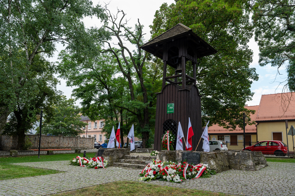 43. rocznica pierwszego strajku na Górnym Śląsku w tarnogórskim „Fazosie“ – Tarnowskie Góry, 21 sierpnia 2023 - Fot.: K. Łojko