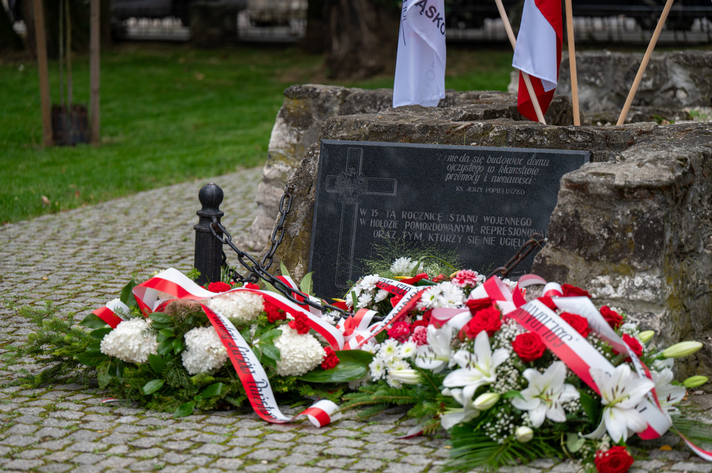 43. rocznica pierwszego strajku na Górnym Śląsku w tarnogórskim „Fazosie“ – Tarnowskie Góry, 21 sierpnia 2023 - Fot.: K. Łojko