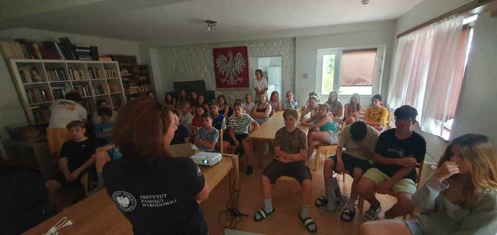 Warsztaty edukacyjne dla polskich uczniów w Belgii. Fot. Krzysztof Liszka/IPN