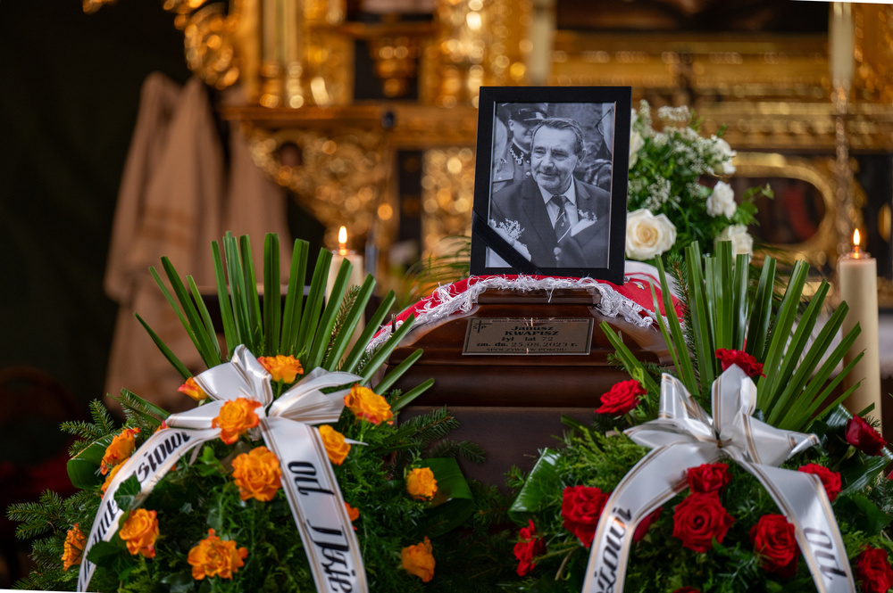 Pogrzeb śp. Janusza Kwapisza. Fot.: IPN K. Łojko