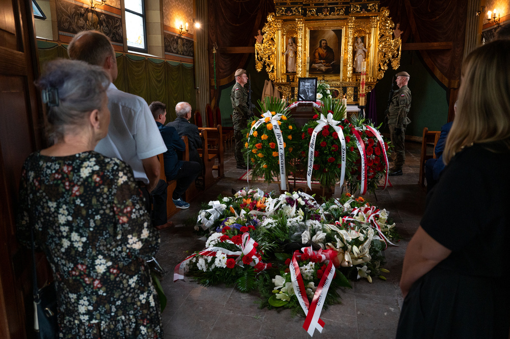 Pogrzeb śp. Janusza Kwapisza. Fot.: IPN K. Łojko