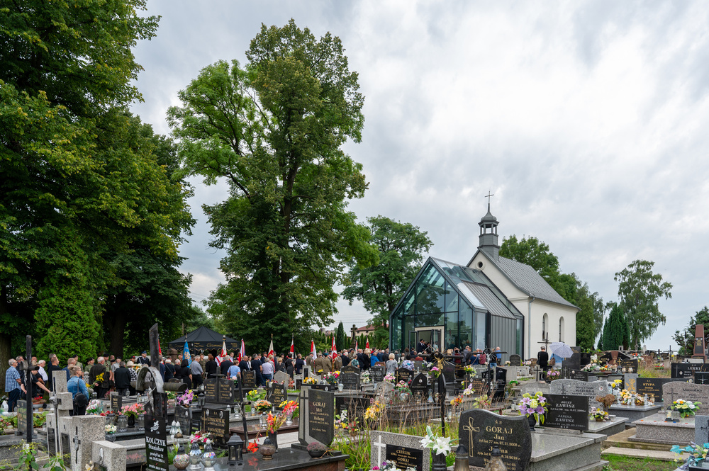 Pogrzeb śp. Janusza Kwapisza. Fot.: IPN K. Łojko