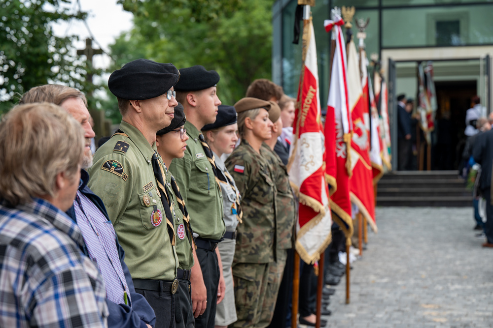 Pogrzeb śp. Janusza Kwapisza. Fot.: IPN K. Łojko