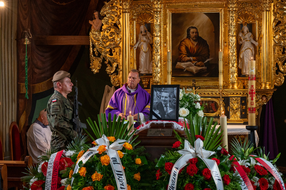 Pogrzeb śp. Janusza Kwapisza. Fot.: IPN K. Łojko