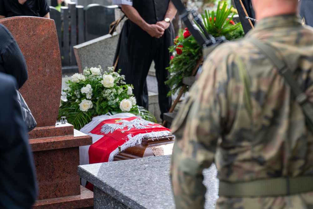 Pogrzeb śp. Janusza Kwapisza. Fot.: IPN K. Łojko