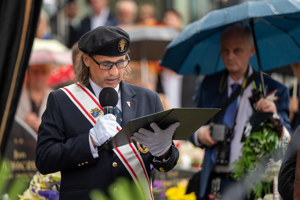 Pogrzeb śp. Janusza Kwapisza. Fot.: IPN K. Łojko