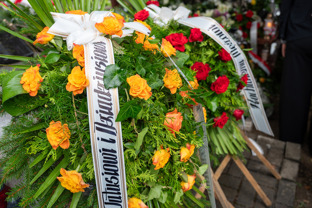 Pogrzeb śp. Janusza Kwapisza. Fot.: IPN K. Łojko