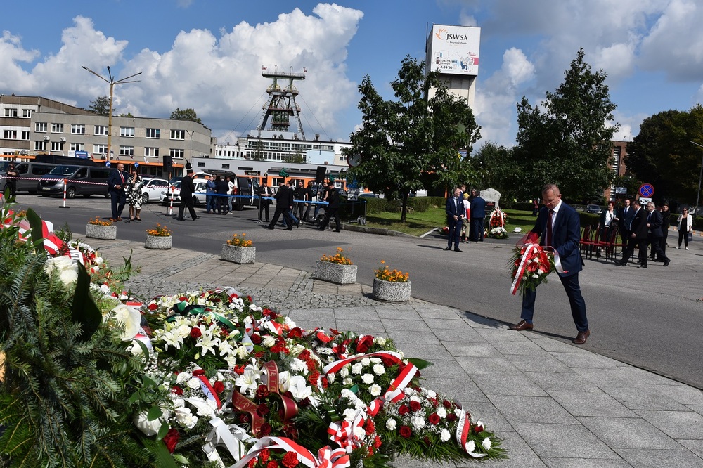 Obchody 43. rocznicy podpisania Porozumienia Jastrzębskiego oraz 35. rocznicy górniczych strajków w 1988 r. Fot. Monika Kobylańska/IPN
